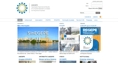 Desktop Screenshot of anegepe.org.br