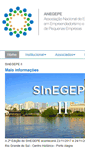 Mobile Screenshot of anegepe.org.br